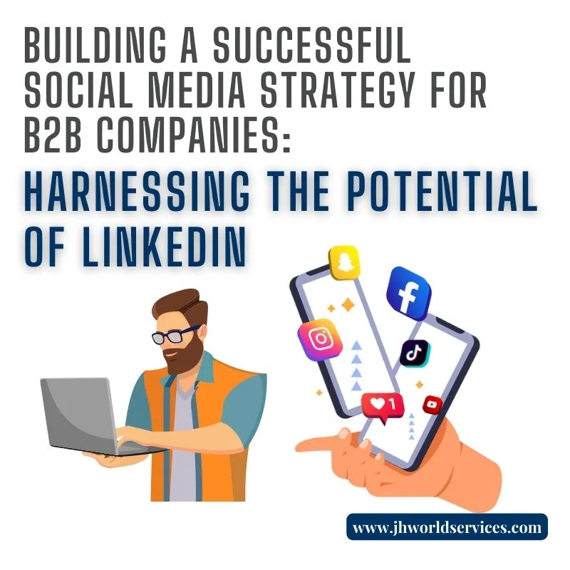 blog title Building a Successful Social Media Strategy for B2B Companies: Harnessing the Potential of LinkedIn