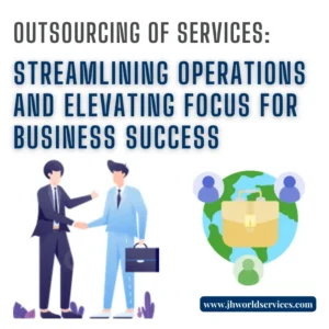 blog title Outsourcing of Services: Streamlining Operations and Elevating Focus for Business Success